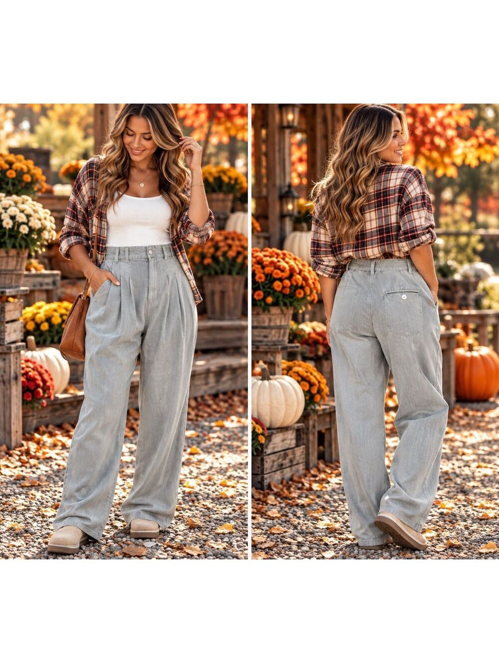 Free People Calia Pleated Trousers copper tag sz 4